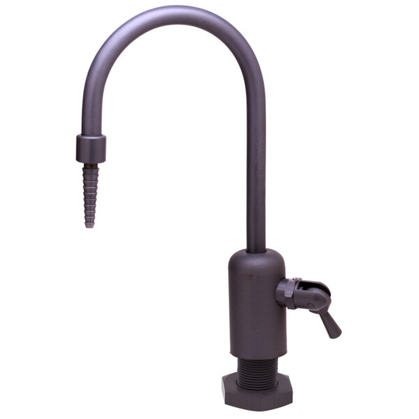 T&S  BL-9515-01  Lab Fct, Dual-ctrl Handle, Gray Pvc
