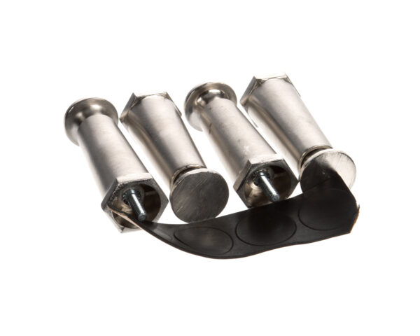 BUNN Parts  00511.1000  Leg,4'' Adj Stn Nkl .25-20 4Pk