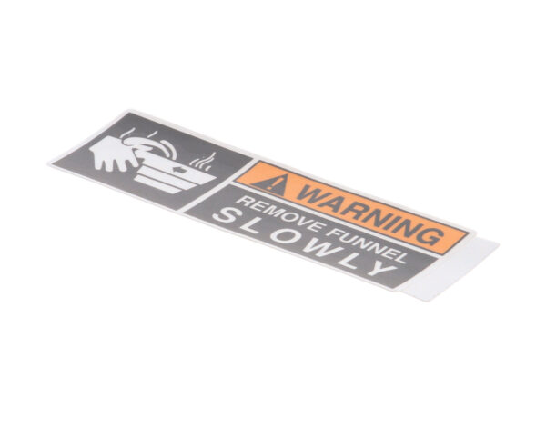 BUNN Parts  03408.0000  Decal, Warning-Remove Funnel