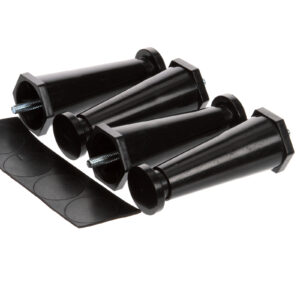 BUNN Parts  13255.0005  Kit, Leg-4.0 Adj Blk .250-20