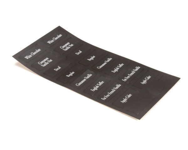 BUNN Parts  26537.0003  Decals(Var Flvrs Hc/Fmd 30F3