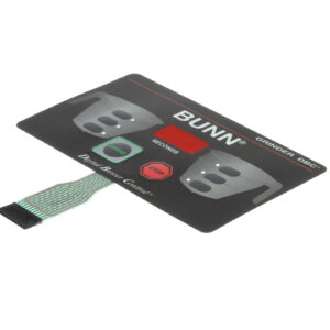 BUNN Parts  29975.0000  Switch, Membrane G9-2T Dbc
