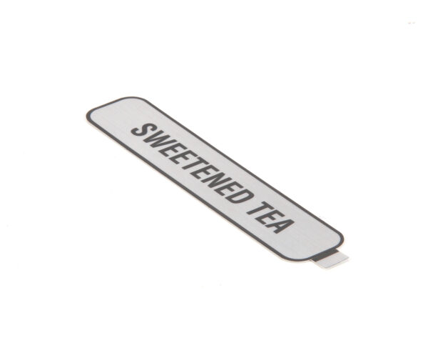 BUNN Parts  29989.0000  Decal, Sweetened Tea