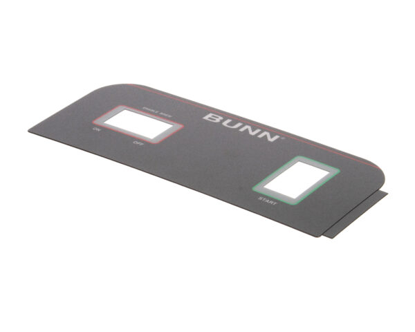 BUNN Parts  36590.0000  Decal, Cont Pnl