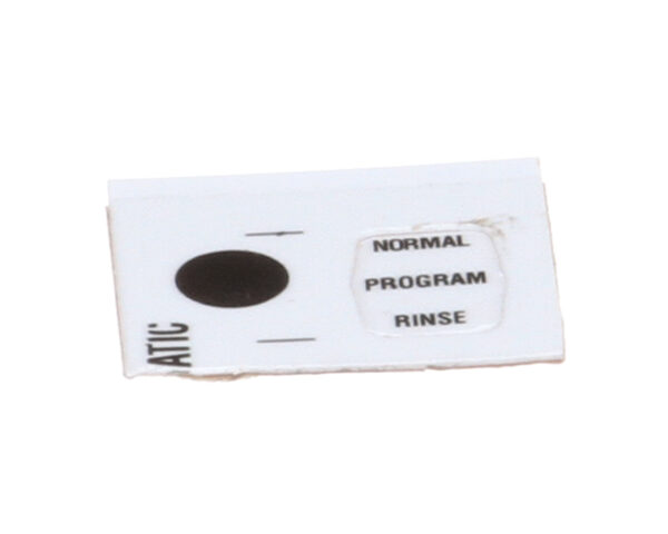 BUNN Parts  37192.0000  Decal, Normal/Prg/Rinse Imix