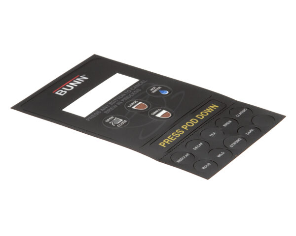 BUNN Parts  41145.0000  Decal Sheet,Switch/Flvr Lbls