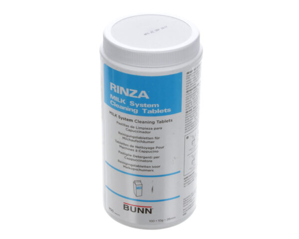 BUNN Parts  50199.0003  Rinza, Acid 100 Tablets - 1 Jar
