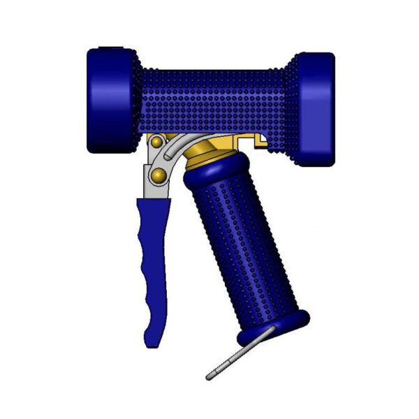 T&S  EMV-0522-24  Front Trig. Water Gun, Brass Body, 1/2'' Npt in, 9MM Orifice