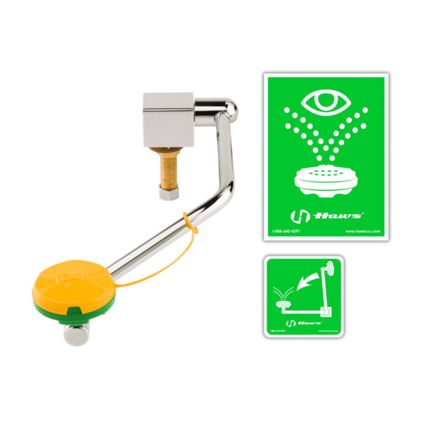 T&S  EW-7610  Pull Down Eyewash, Sink mted