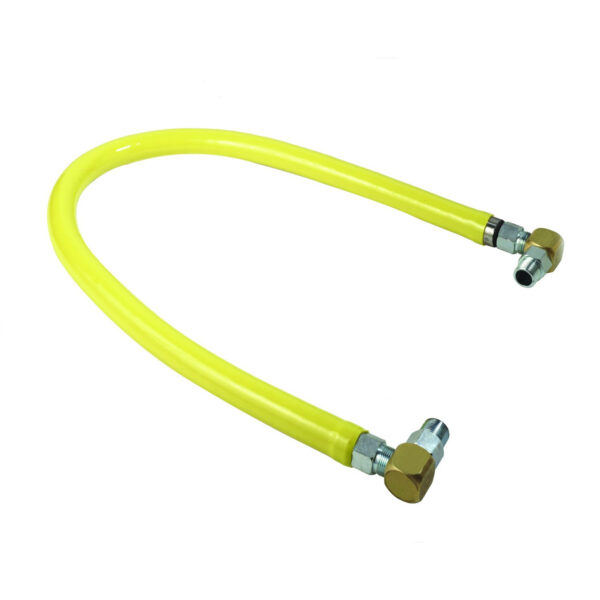 T&S  HG-2D-72S  Gas Hose, Spin Fittings, 3/4'' NPT, 72'' L.,fittings