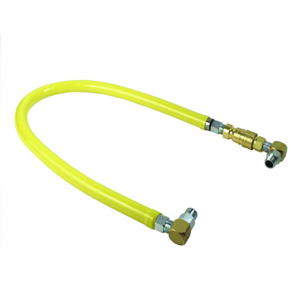 T&S  HG-4E-72S  Gas Hose W/Q-D, 1'' NPT, 72'' L.,fittings