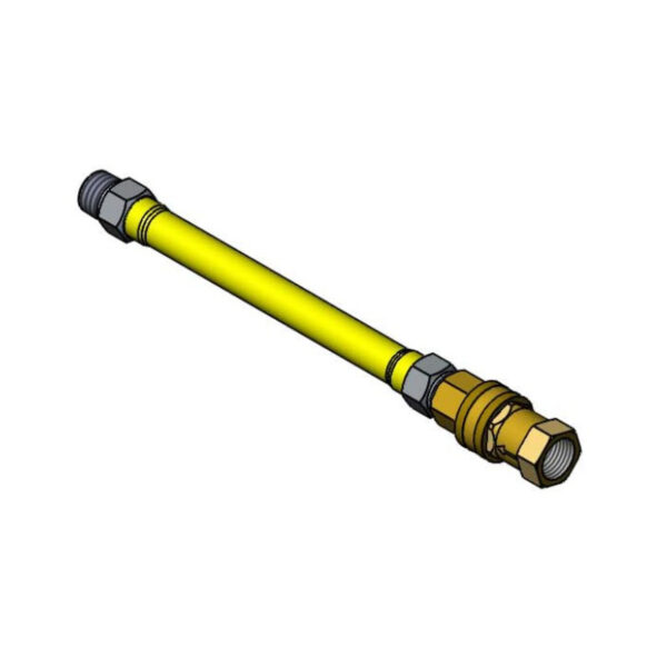 T&S  HG-6F-72  Gas Hose:Rvs Qd:1 1/4 X 72