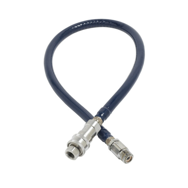 T&S  HW-4C-72VB  Water Hose W/ Q-D, vac. Brkr, 1/2'' NPT Ends, 72'' L.
