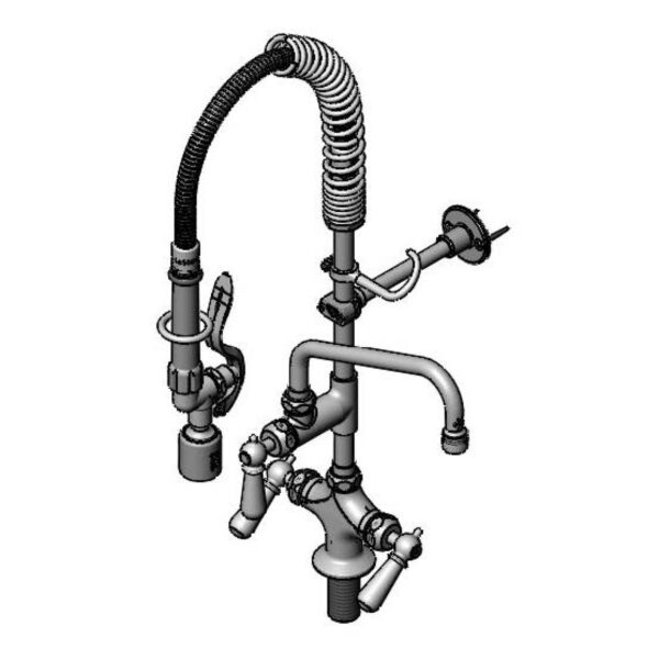 T&S  MPY-2DCN-08-CR  MPRU: B-0113 W/ B-0107-C, 8'' Swing, Ceramas, & Club