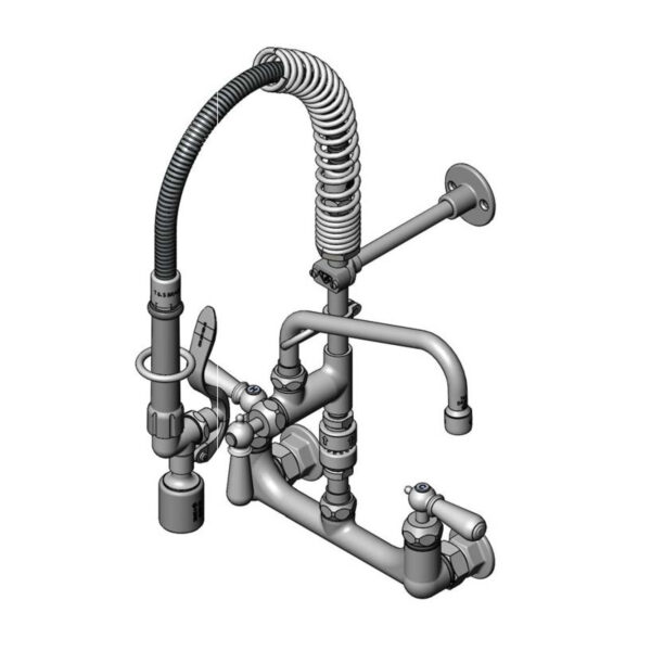 T&S  MPY-8WCV-08-CR  MPRU B-0133 W/ B-0107-C, 8'' Swing, B-0970-Fez VB, & Ceramas