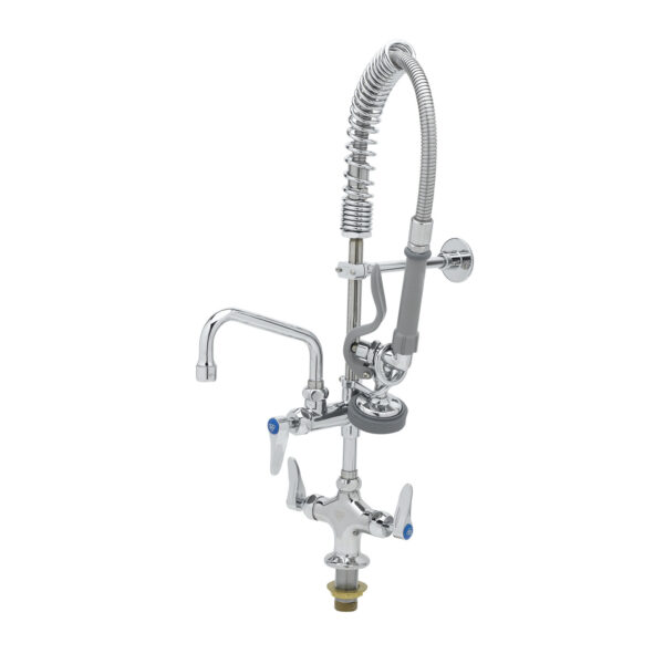 T&S  MPZ-2DLN-06-CR  Mini-PRU: B-0113 Style W/ B-0107, 6'' Swing, Cerama Cart