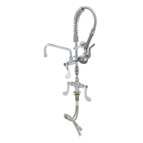 T&S  MPZ-2DWV-08-CR  Mini PRU Unit W/ B-0107, Ceramas, VB, 4'' Wrist