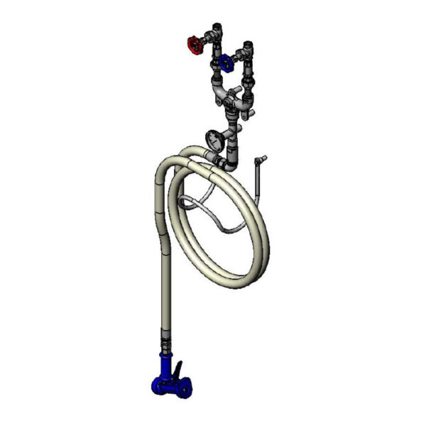 T&S  MV-0771-11CW  1/2'' Washdown Station, , 50' Hose, Thermometer