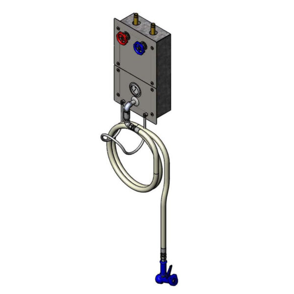 T&S  MV-0771-12R-VB  MV-0771-12R Washdown Station W/ B-0962 vac. Brkrs