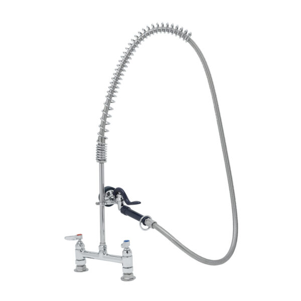 T&S  PB-8DOSN00PZLXB  Pet Groom:Blue EB-107,8''Deck Mnt Base,B-425,Overhead Spring