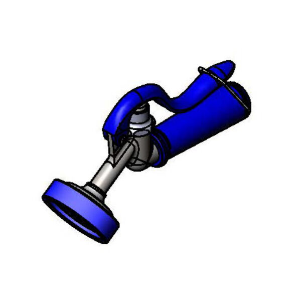 T&S  PG-35AV  Pet Groom, Angled Spray Vlv, 1/4NPT (F) Hose Conn.