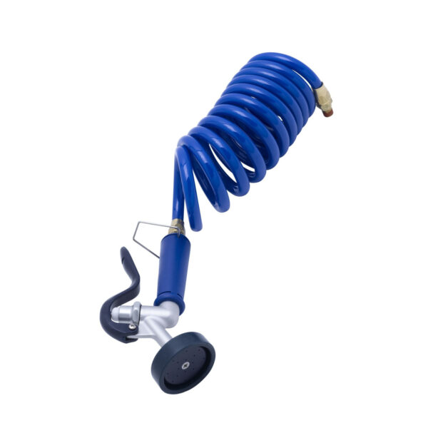 T&S  PG-35AV-CH  Pet Grooming  Angled Spray Vlv And Coiled Hose