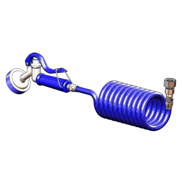 T&S  PG-35AV-CH03  Pet Groom Angled Spray Vlv,(F) Adptr - 1/2'' NPT (M)