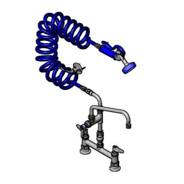 T&S  PG-8DSAV-10  Pet Groom:Deck Mnt,VB,B-155 034A,10'' Nozzle