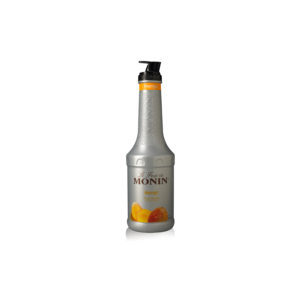 Grey bottle with mango fruit label