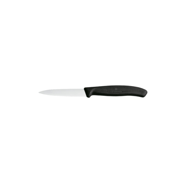 3-1/4 paring knife with black handle