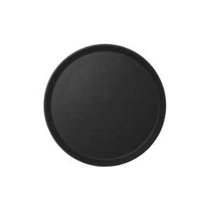 16" round brown tray