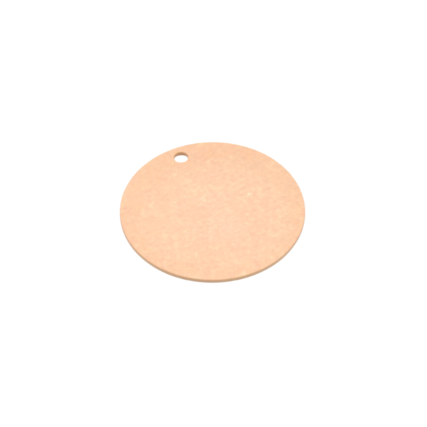 10" tan round pizza board