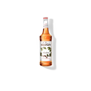 1L Monin Hazelnut Syrup bottle.