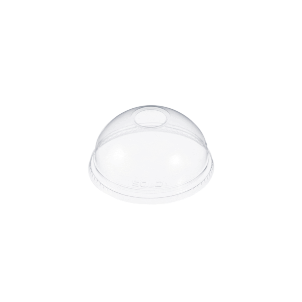 Dart Container  DLR626  Clear Dome Lid w/1'' Hole