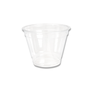 Empress Products  EPET09  Cup, Plastic, Clear, 9oz squat