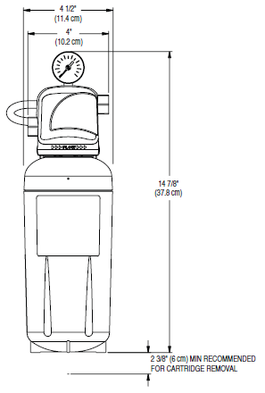 CAD 3M ICE140-S Water Filtration System.
