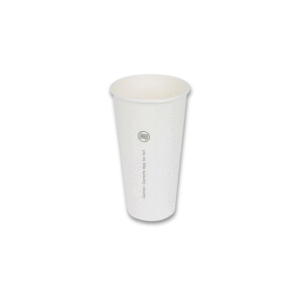 PRIME SOURCE  75000236  Prime Source Paper Hot Cup, White, 20 oz